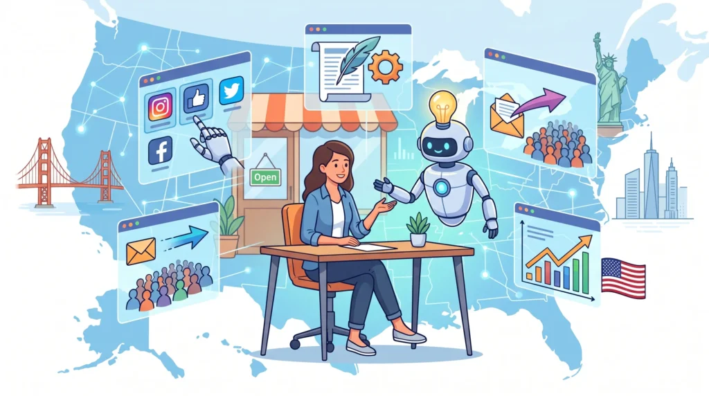 AI marketing tools small business